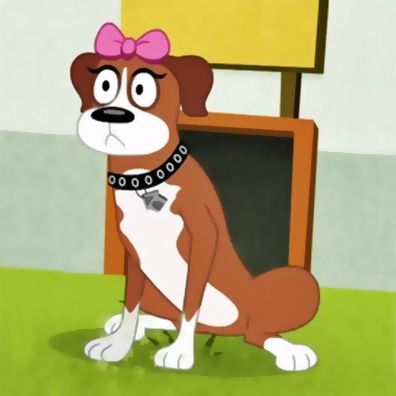 Cookie; famous dog in TV, Pound Puppies